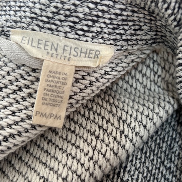 Eileen Fisher 100% Organic Cotton Blazer - Picture 10 of 12
